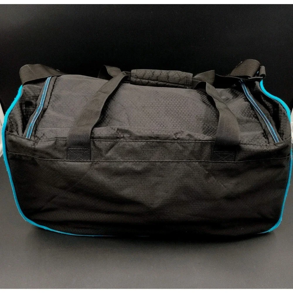 FILA Orson Sports Duffle Bag Canvas‎ Gym straps Zippers Front side Pockets📸👀